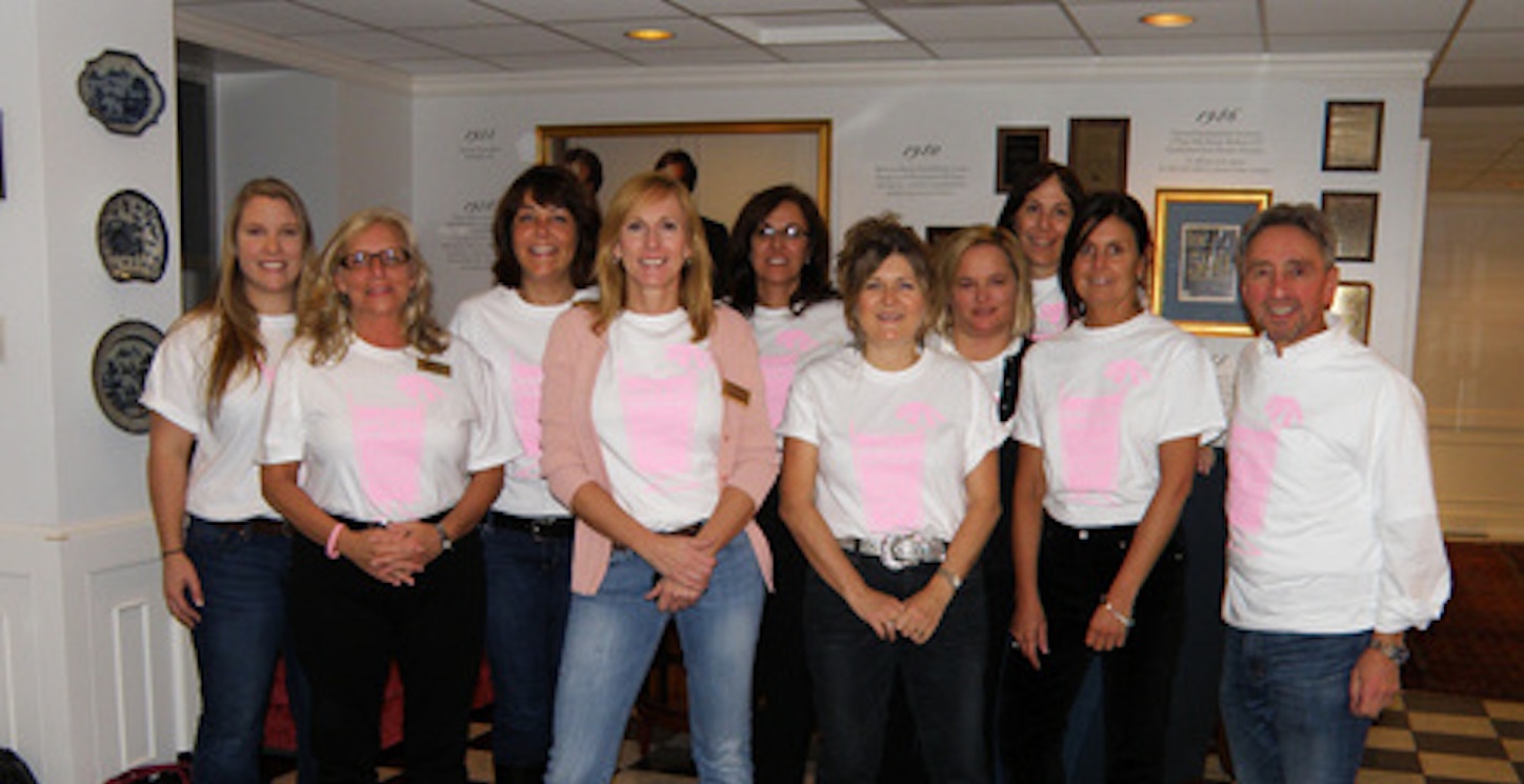 Volunteers For The "Breast Night Ever" T-Shirt Photo